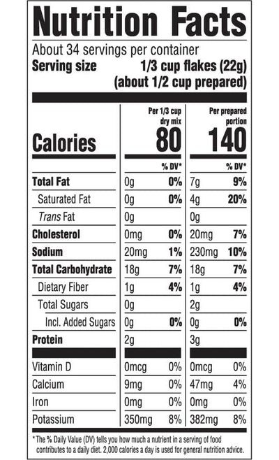 , Mashed Potatoes, 26.7 Oz