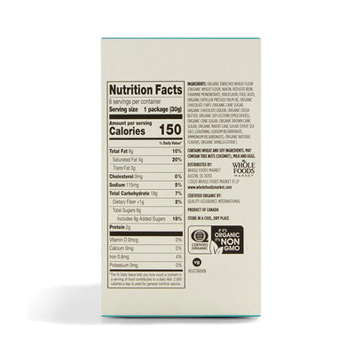 , Organic Chocolate Chip Cookie Bites, 6.3 Ounce