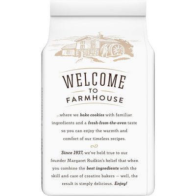 Pepperidge Farm Farmhouse Thin & Crispy Toffee Milk Chocolate Cookies, 6.9 Ounce Bag