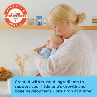 Mommy’S Bliss Organic Vitamin D Drops - Infants and Newborns - Supports Growth and Bone Development - Easy Use Vitamin D3 Supplement for Babies - 400 IU per Drop - 100 Daily Servings