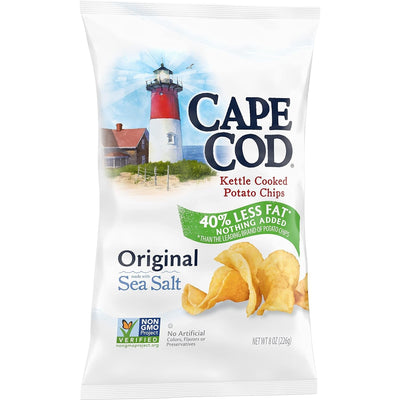 Cape Cod Potato Chips with Sea Salt, 8 Oz