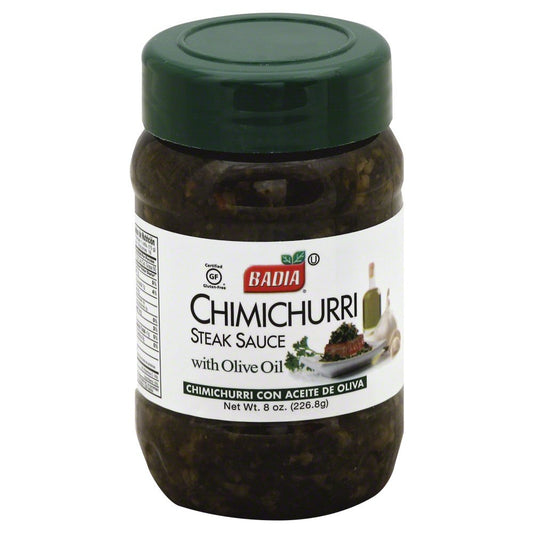 Badia Chimichurri Steak Sauce with Olive Oil, 8 Oz Case of 2