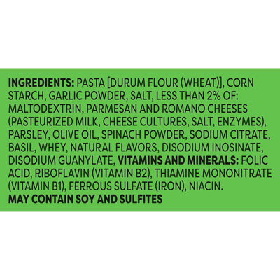 Knorr Creamy Pesto Rotini No Artificial Flavors Pasta Cooks in 12 Minutes, 4.1 Oz Regular Packing May Vary