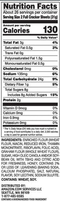 - Honey Graham Crackers, 1.8 Pound (Pack of 1)