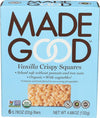 Madegood Vanilla Crispy Squares, 6 Healthy Snacks, 0.78Oz