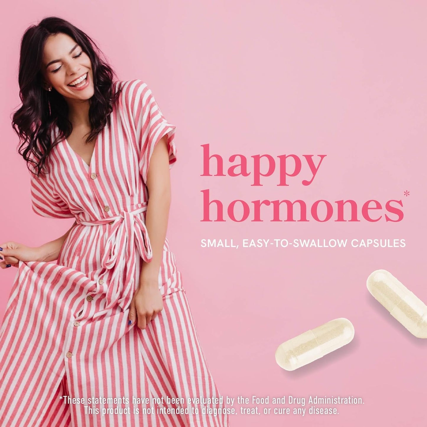 Myo-Inositol & D-Chiro Inositol for Hormone Balance for Women | Fertility, Ovarian Health & Cycle Support | Ideal 40:1 Ratio, Myoinositol 2000Mg & D Chiro 50Mg | Ovarian Support Vitamins | 120 Ct.