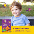Annie'S Organic Cheddar Squares, Baked Cracker Snacks, 7.5 Oz