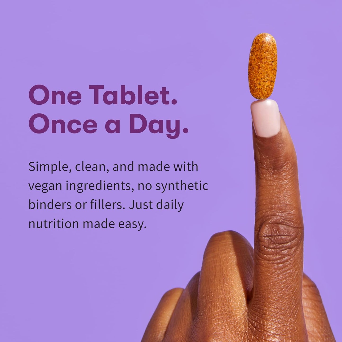 Garden of Life Organics Multivitamin for Women - Women'S Once Daily Multi - Whole Food Multi with Iron, Biotin, Vegan Organic Womens Multivitamin for Health, Energy Hair Skin and Nails, 60 Tablets