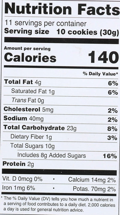 SHASHA Ginger Snap Cookies, 12 OZ