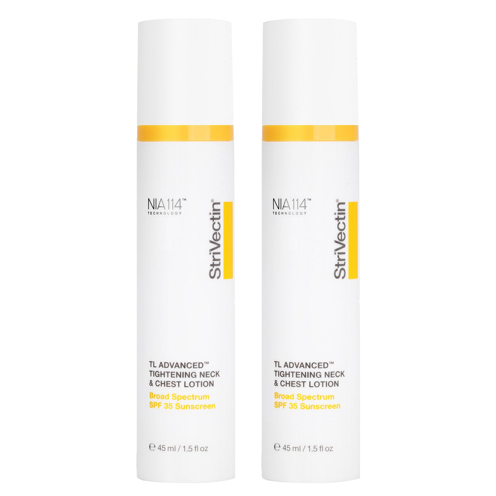 Strivectin TL Advanced Tightening Neck & Chest Lotion, SPF 35, 1.5 Fl Oz, 2-Pack