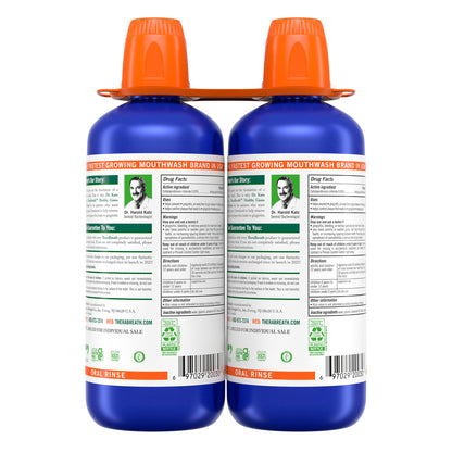 Therabreath Healthy Gums Oral Rinse, 33.8 Fl Oz, 2-Pack