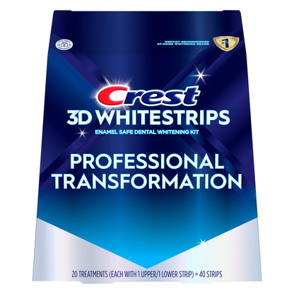 Crest 3D Whitestrips 20 Professional Treatments with 10 Bonus Brightening Treatments
