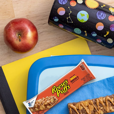Reese'S Puffs Breakfast Cereal Treat Bars, Peanut Butter & Cocoa, 8 Ct