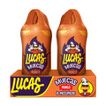 Lucas Muecas Lollipop Mango Flavor Candy, 0.96Oz - 10 Pieces Pack for Treats, Snack, Parties, Piñatas