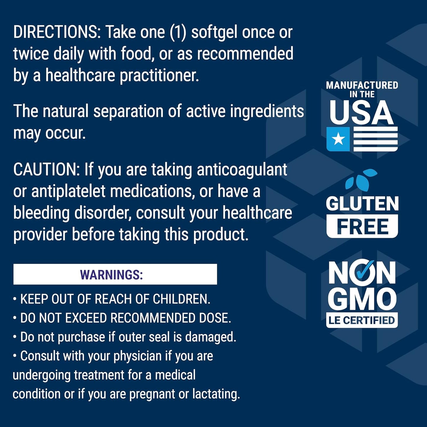 Life Extension Gamma E Mixed Tocopherols & Tocotrienols – Complete Vitamin E Spectrum, Antioxidant Protection – Non-Gmo, Gluten-Free – 60 Softgels