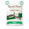 Russell Stover Sugar Free Dark Chocolate Mint Patties with Stevia, 3 Ounce Bag