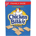 Chicken in a Biskit Original Baked Snack Crackers, Family Size, 12 Oz