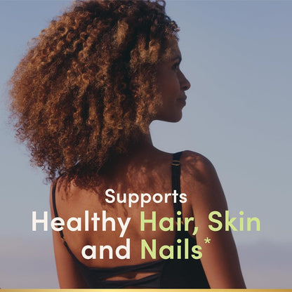 Nature'S Bounty Biotin Hair Skin and Nails Vitamins, Supports Healthy Hair, Skin and Nails, 10,000 Mcg, Rapid Release Softgels, 180 Ct