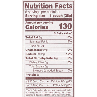 BACK to NATURE Cheddalicious Grab and Go Cracker, 6 OZ