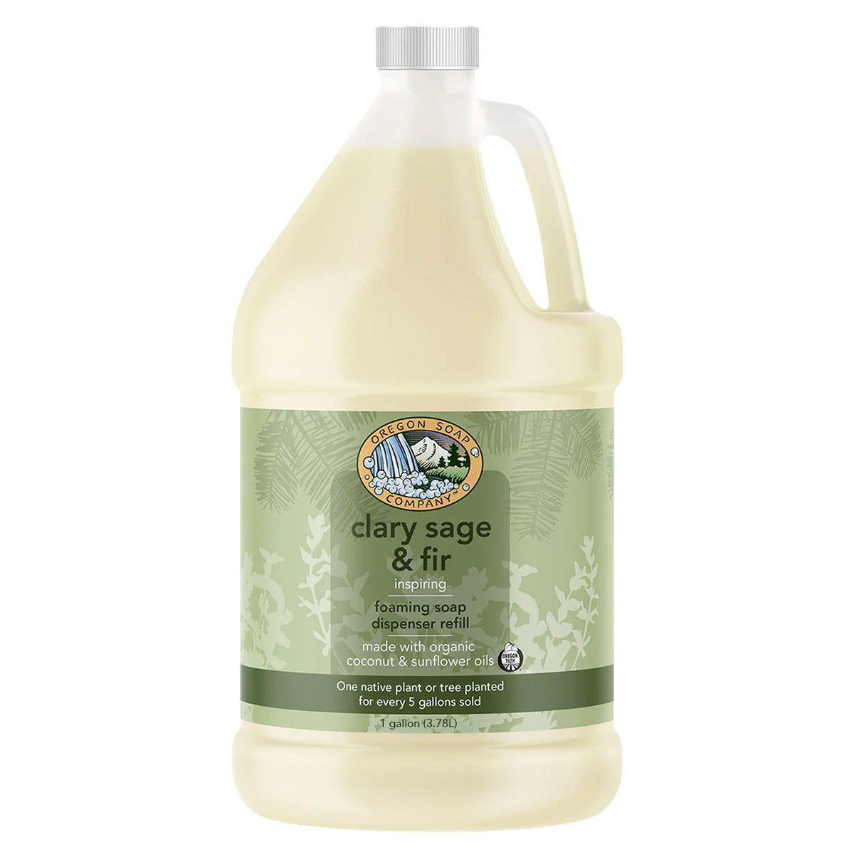 Oregon Soap Company Organic Foaming Soap, 1 Gallon