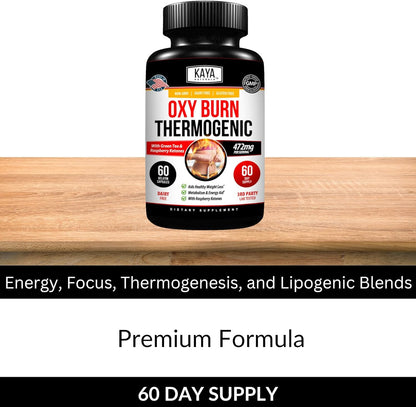 Naturals Supreme  -  Pills Women & Men - Appetite Suppressant Supplement - Powerful Thermogenic Diet Pills - Natural Energy Boost Oxy Burn 60 Count