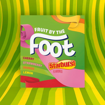 Fruit by the Foot Fruit Flavored Snacks, Starburst, Variety Pack, 12 Ct