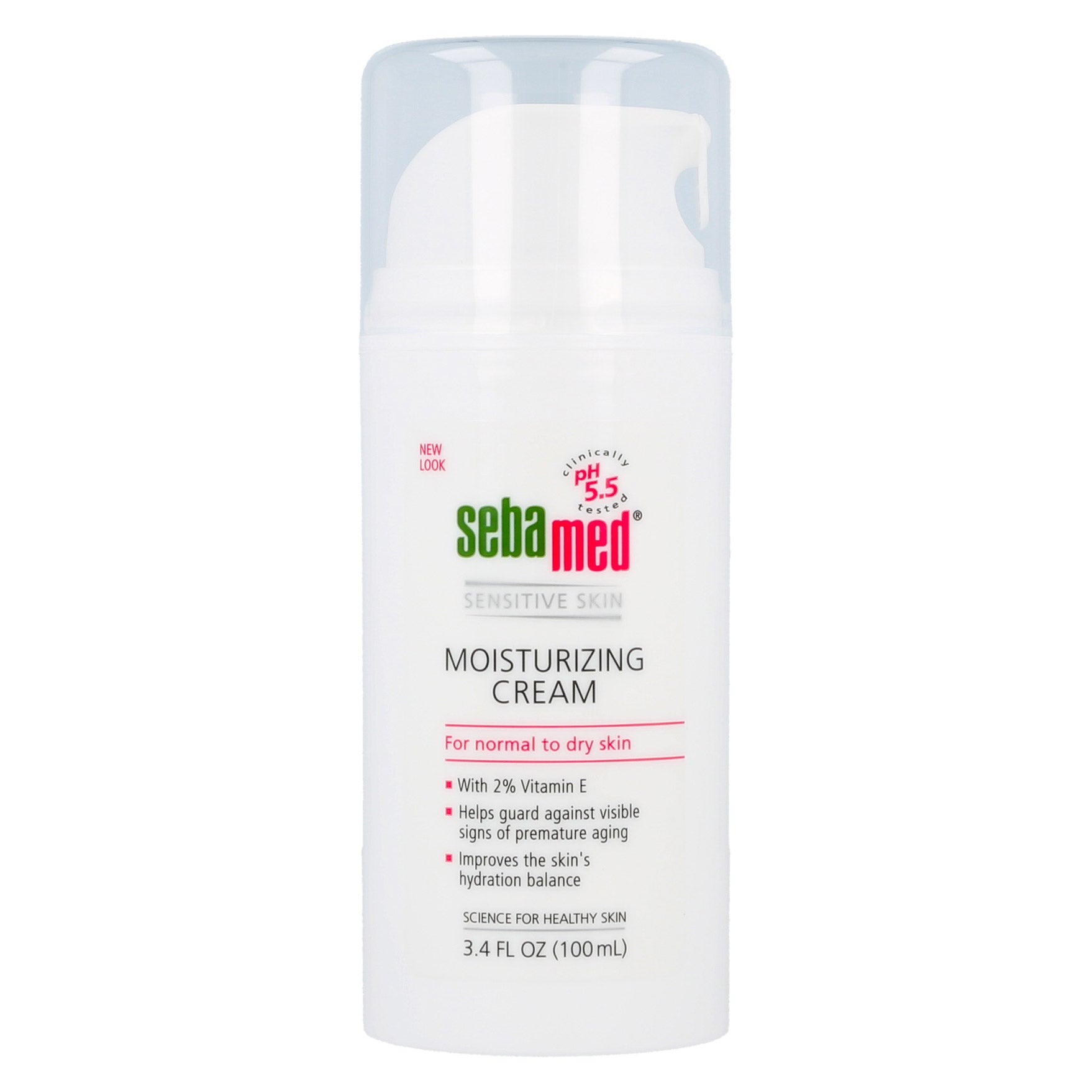 Sebamed Moisturizing Face Cream with Pump, 4-Pack
