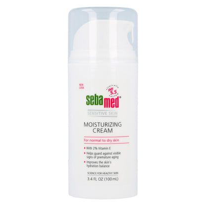 Sebamed Moisturizing Face Cream with Pump, 4-Pack