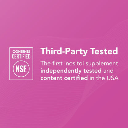 Theralogix Ovasitol Inositol Powder - 90-Day Supply - Myo-Inositol & D-Chiro Inositol for Hormone Balance & Ovarian Function Support* - NSF Certified - 400 G (180 Servings)