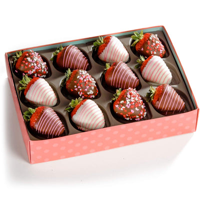 Home Delivery Berries Dipped Strawberries - 12 Berries 
