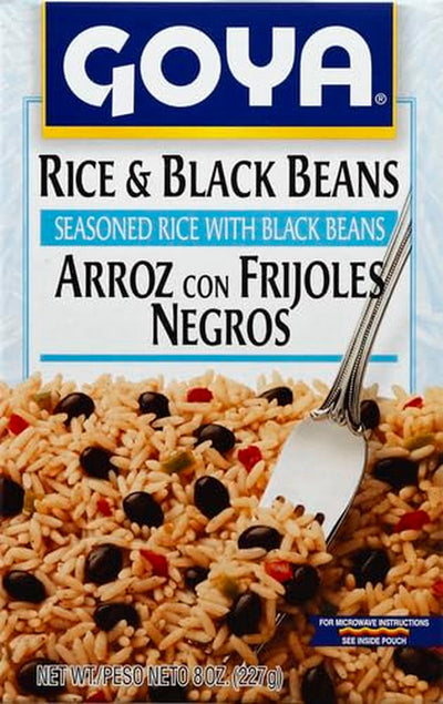 Goya Seasoned Rice and Black Beans Mix, 7 Ounce