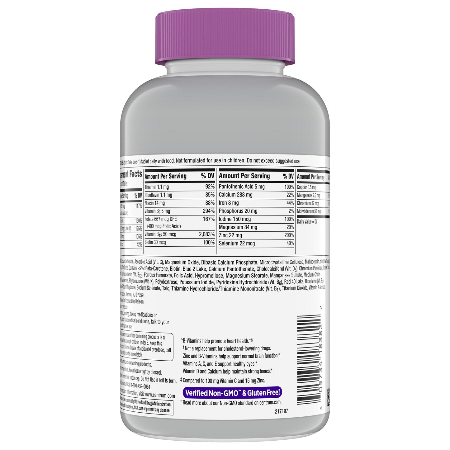 Centrum Silver Women'S 50+ Multivitamin, 275 Tablets
