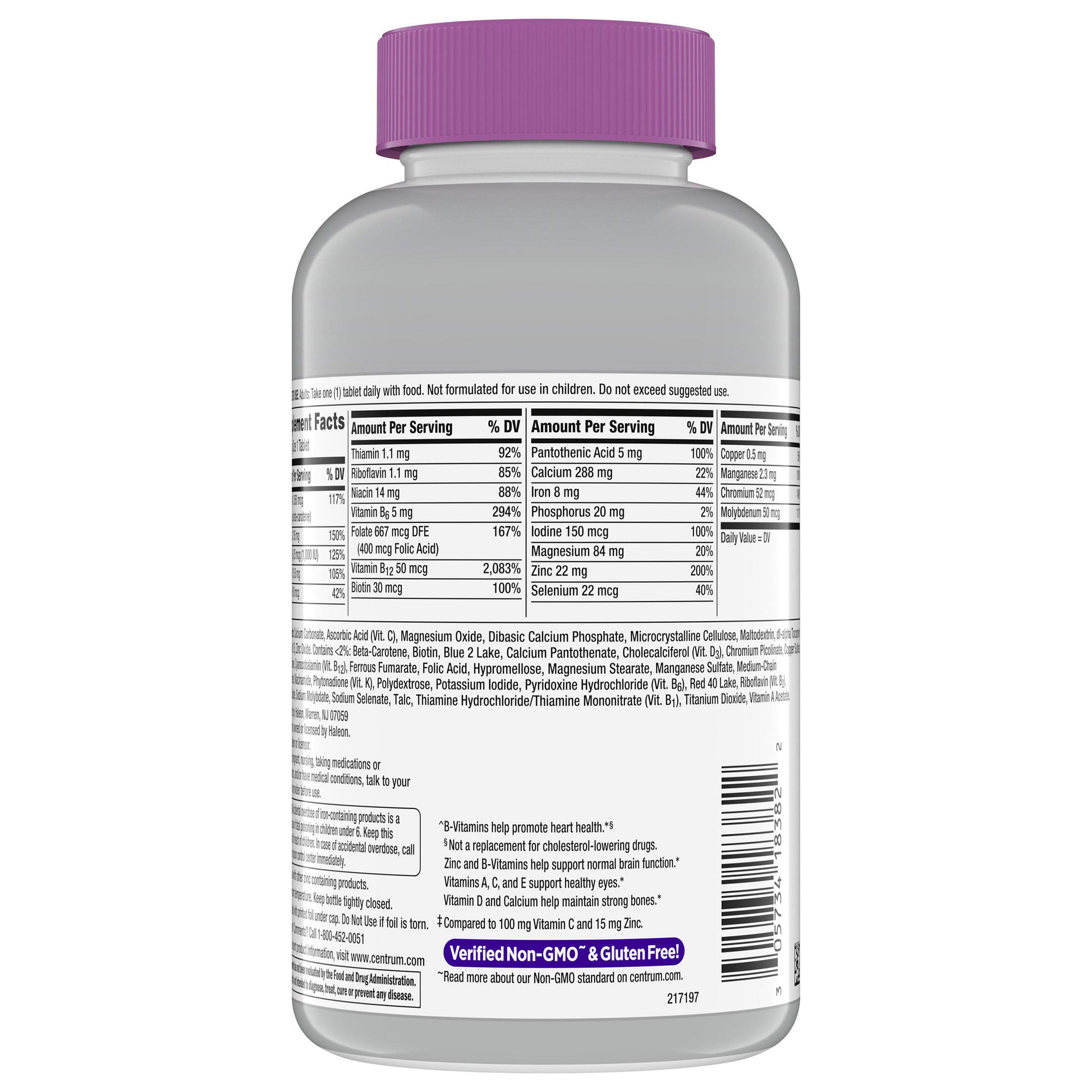 Centrum Silver Women'S 50+ Multivitamin, 275 Tablets
