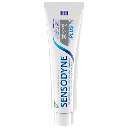 SENSODYNE Advanced Whitening Toothpaste, 6.5 Oz, 4-Pack