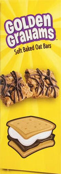 Golden Grahams S'Mores Soft Baked Oat Bars, Chewy Snack Bars, 6 Ct