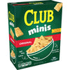 Club Minis Mini Crackers, Lunch Snacks, Snack Crackers, Original, 10Oz Box (1 Box)