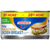 White Premium Chunk Canned Chicken Breast in Water, Fully Cooked Chicken, 12.5 OZ Can