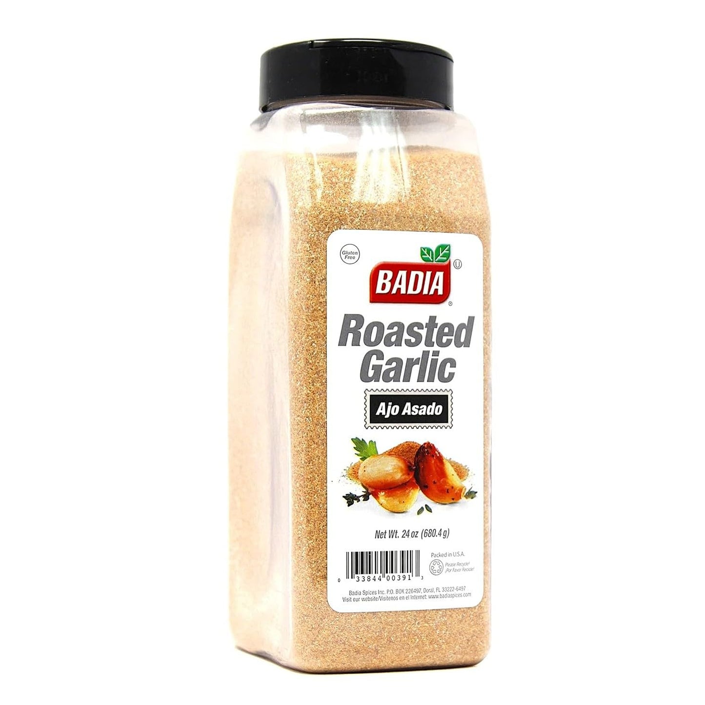 Badia Roasted Garlic Powder Seasoning, 24 Oz Case of 6