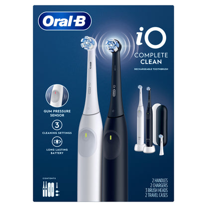 Oral-B Io Series 2 Complete Clean Rechargeable Electric Toothbrush, 2-Pack