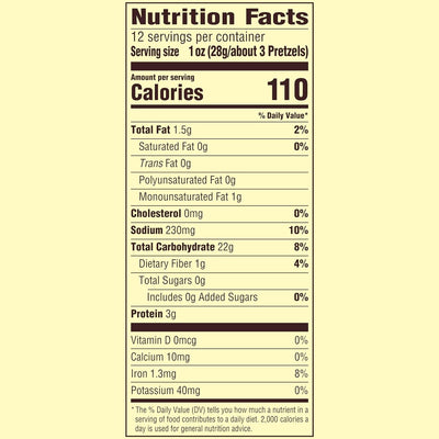 Snyder'S of Hanover, Pretzel Rods, 12 Oz Bag
