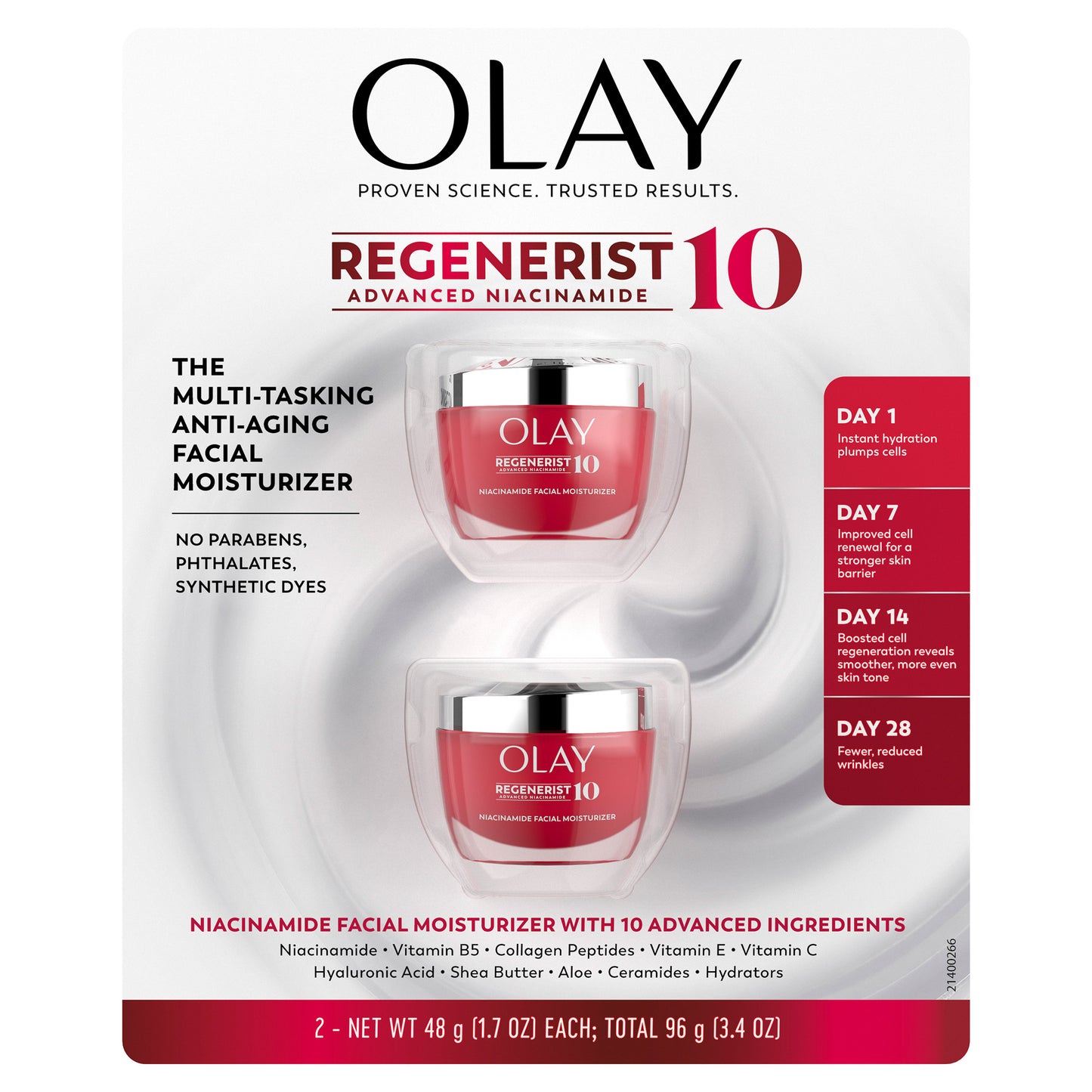 Olay Regenerist 10, 1.7 Oz, 2-Pack