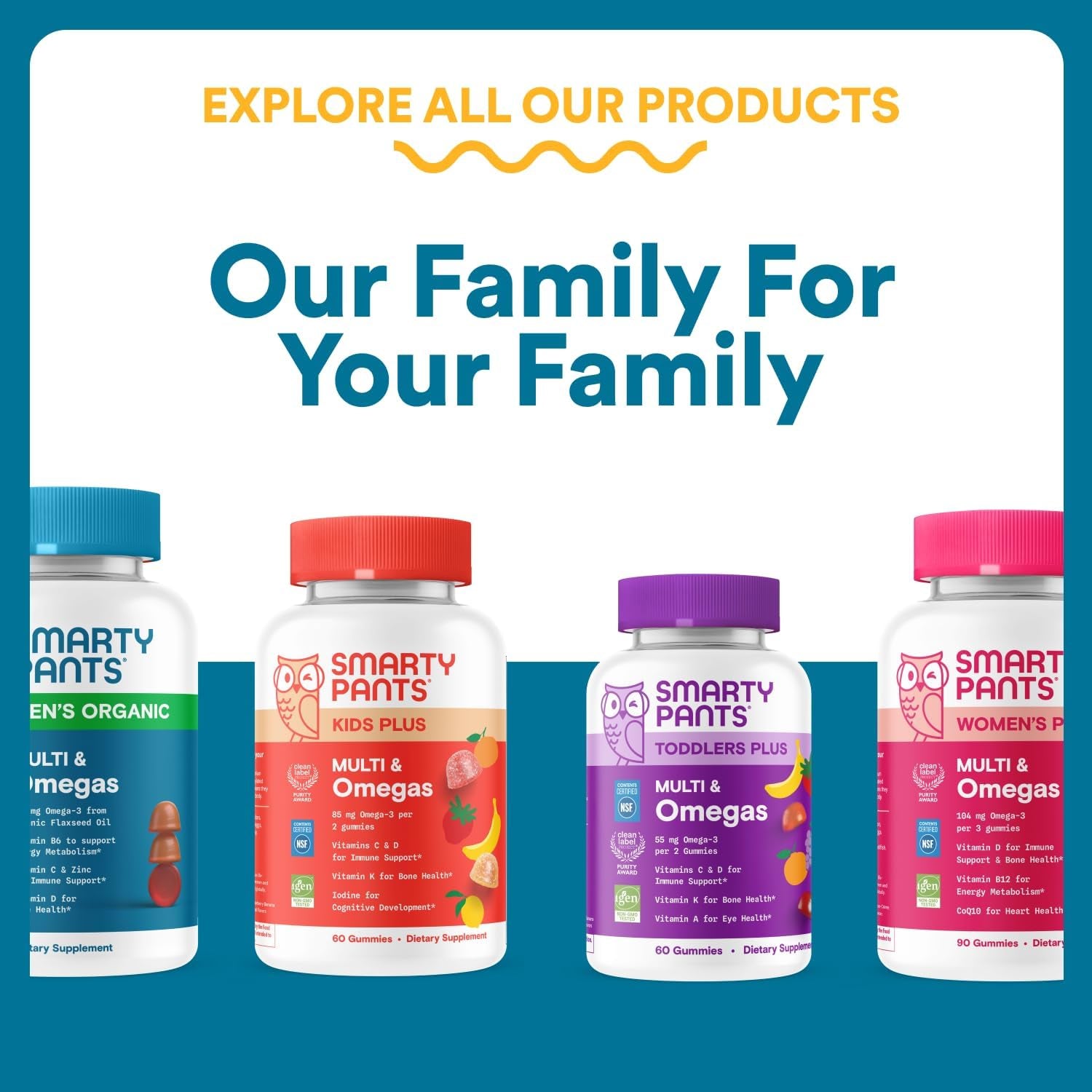 Smartypants Men'S Multivitamin Gummies - Improved Formula: Omega 3 (DHA/EPA), Methylfolate, Vitamin D3, C, Vitamin B12, B6, Vitamin A, K, Zinc & Selenium, Gluten Free, 90 Count (30 Day Supply)