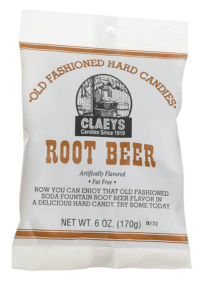 Claey'S, Old Fashioned Hard Candy Root Beer, 6 Oz