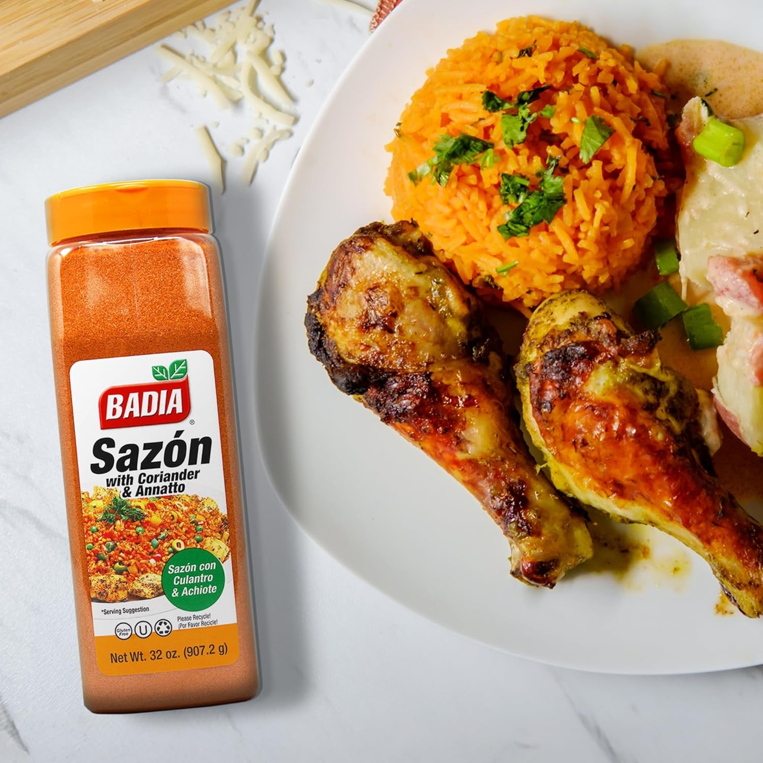 Badia Sazon with Coriander and Annatto, 32 Oz Case of 6