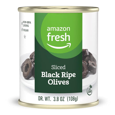 , Sliced Black Ripe Olives, 3.8 Oz