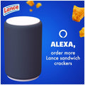 Lance Sandwich Crackers, Toasty Cheddar, 8 Individually Wrapped Packs, 6 Sandwiches Each