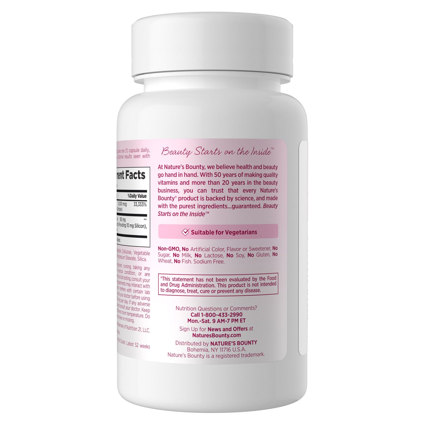 Nature'S Bounty Optimal Solutions Hair Growth, 90 Capsules