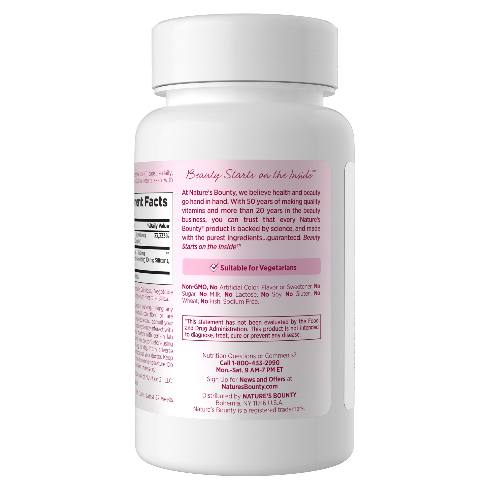 Nature'S Bounty Optimal Solutions Hair Growth, 90 Capsules