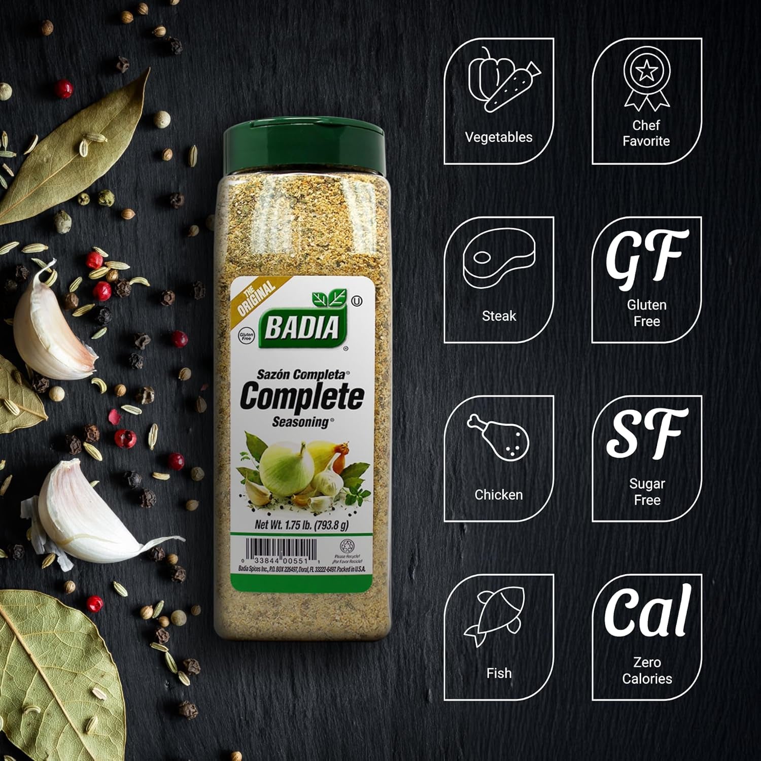 Badia Complete Seasoning, 28Oz Case of 6