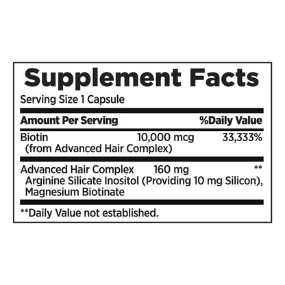 Nature'S Bounty Optimal Solutions Hair Growth, 90 Capsules